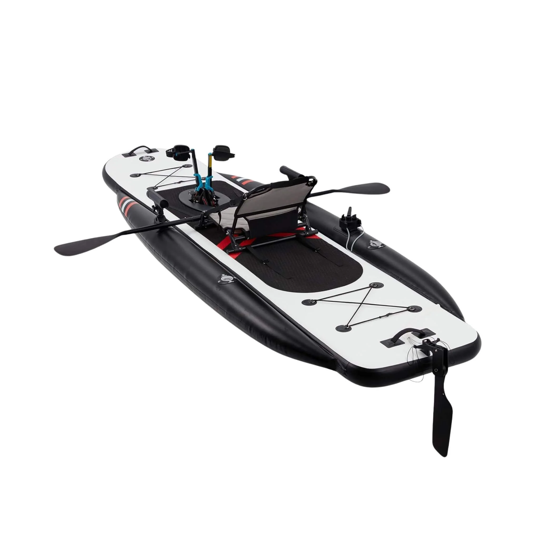 Premium 12FT Lightweight Inflatable Fishing Kayak With Pedal System (SAK15079) - Image 7