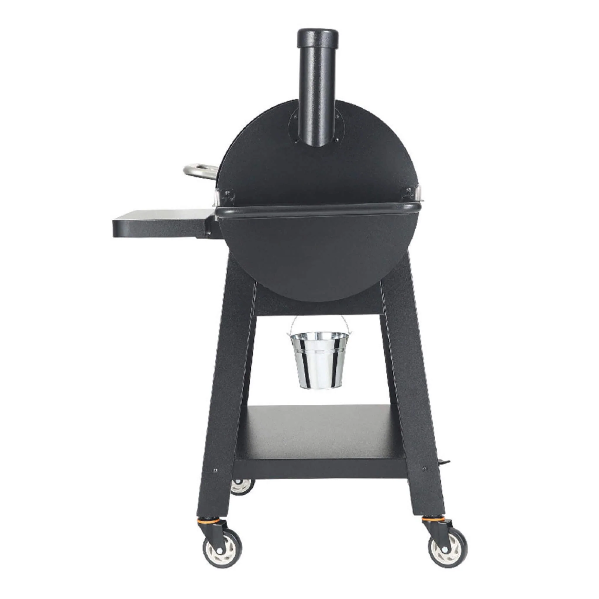 53-Inch Heavy-Duty Portable Wood Pellet BBQ Grill With Cart (SAK93641) - Image 10