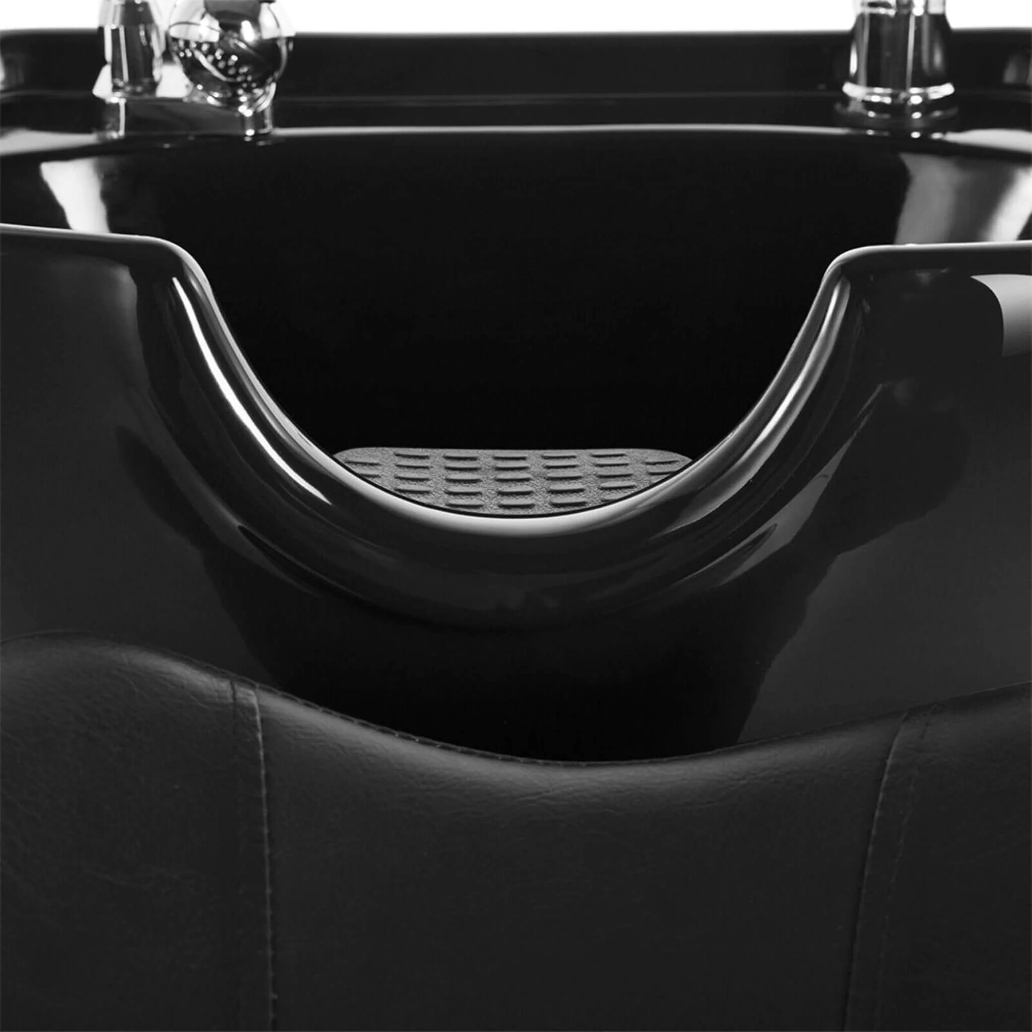 53-Inch Large Premium Salon Barber Backwash Shampoo Chair W/ Bowl, Sink & Footrest (SAK18745) - Image 10