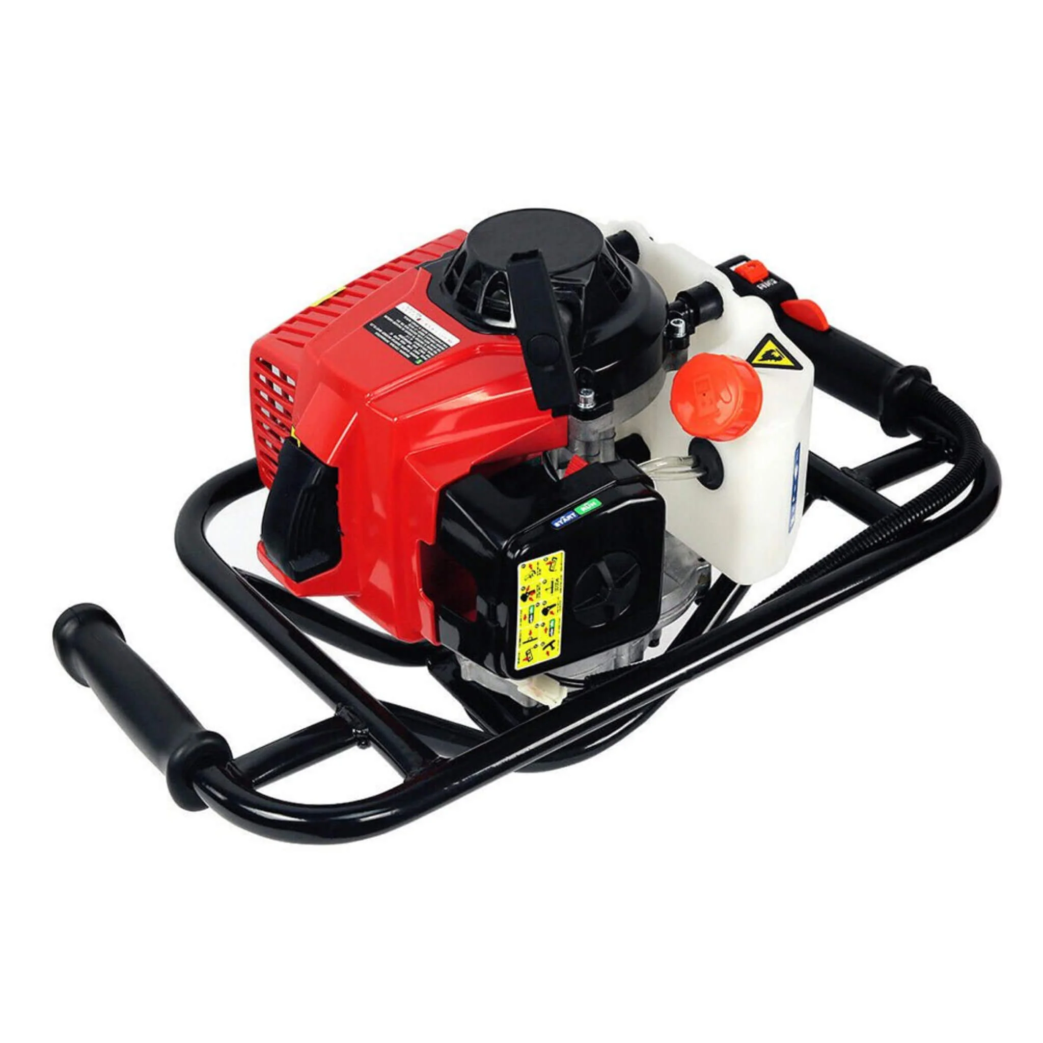 12-Inch 63CC Gasoline Powered Post Hole Digger Earth Auger Machine (SAK14852) - Image 4