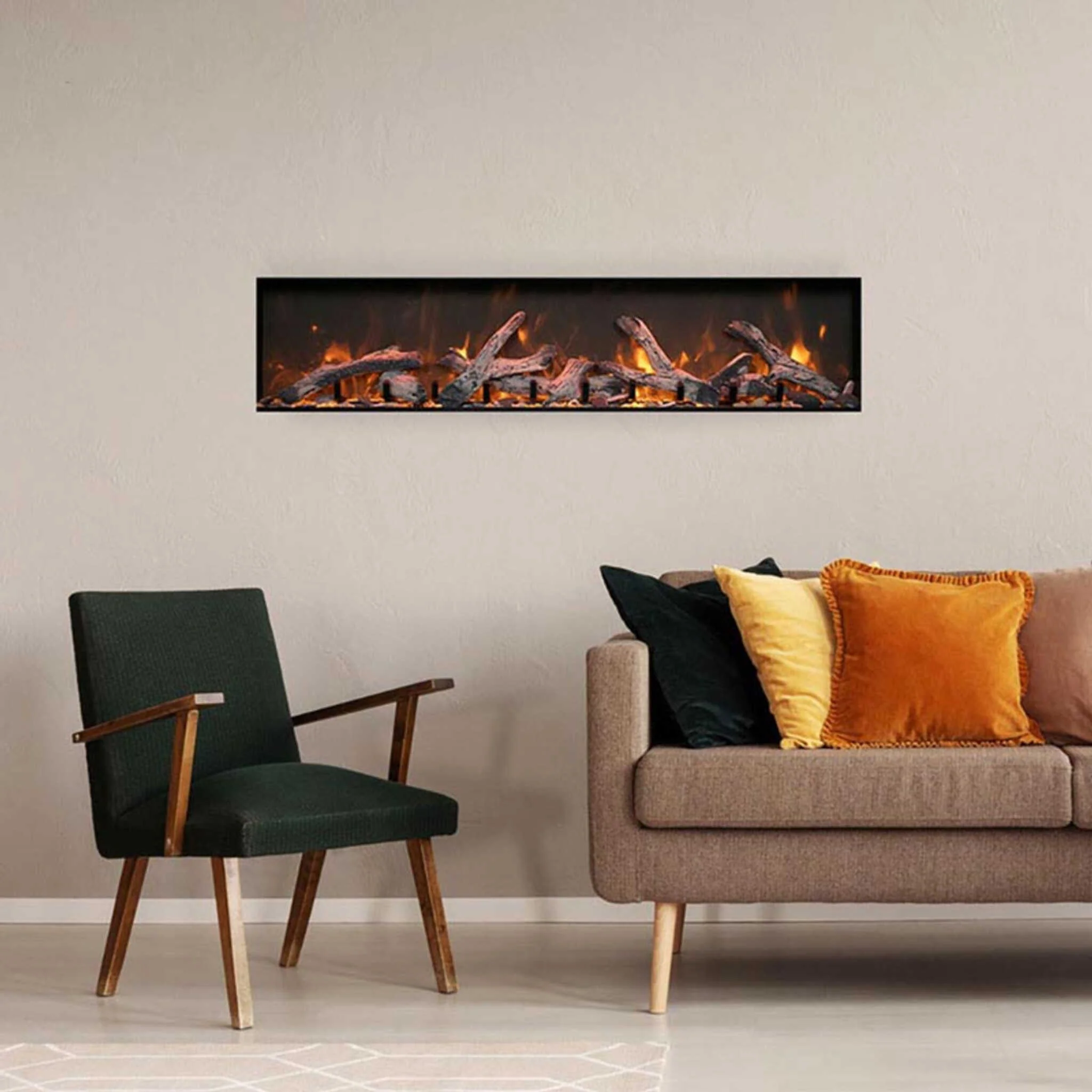 Amantii Panorama BI Deep XT Smart Electric Fireplace [BI-60/72/88-DEEP-XT] (SAK73845) - Image 4
