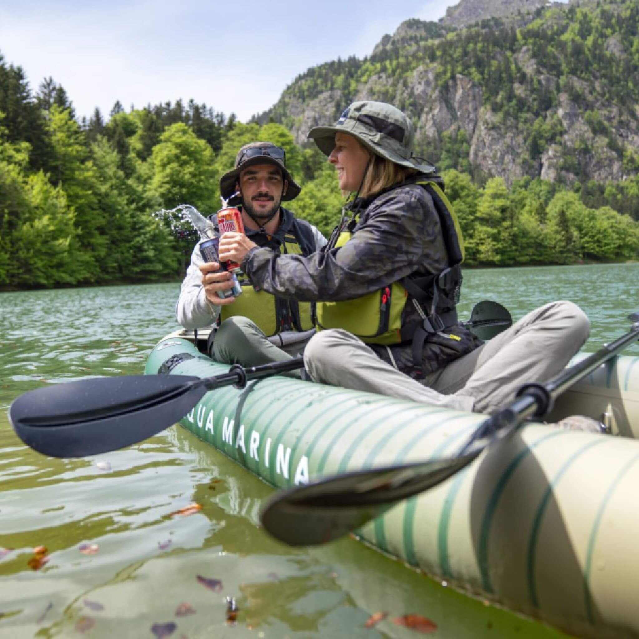 Aqua Marina Caliber 13FT Angling Kayak With Foldable Fishing Seat [Paddle Excluded] [CA-398] (SAK23467) - Image 8