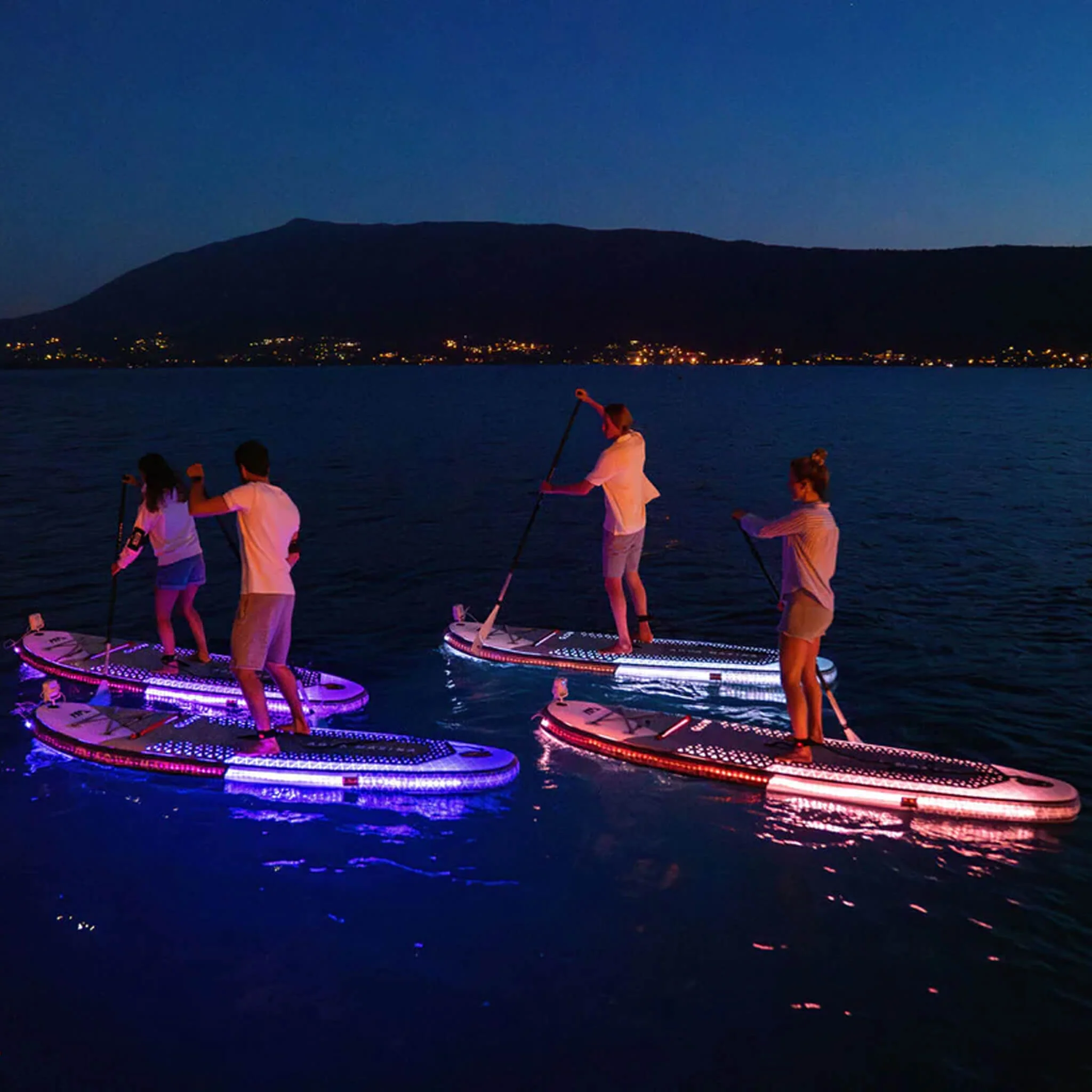 Aqua Marina Glow 10FT All-Around ISUP With Ambient Light System And Safety Leash [BT-24GL] (SAK48269) - Image 15
