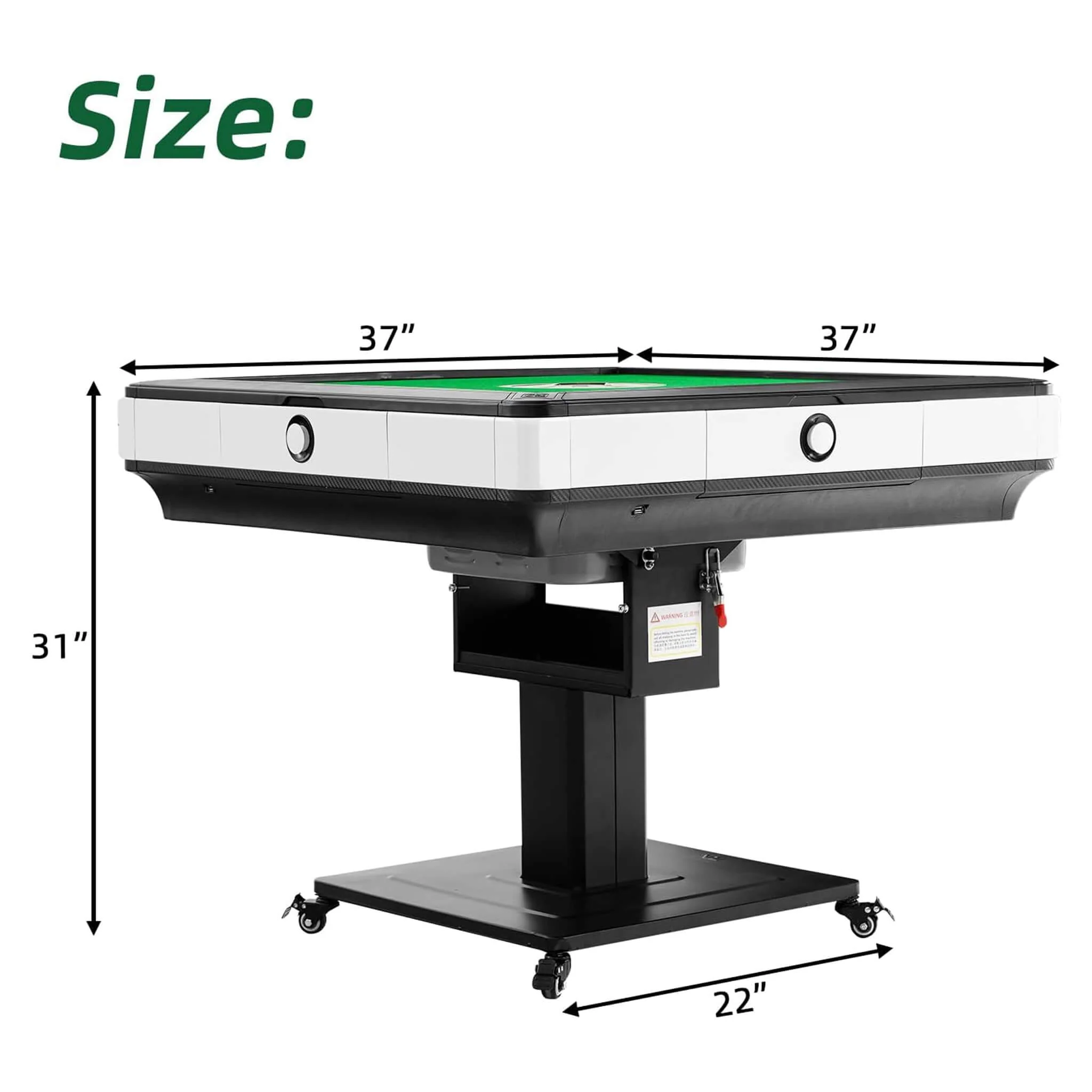 Automatic Foldable Chinese Mahjong Table Set With Two 144 Tile Sets (SAK31957) - Image 7