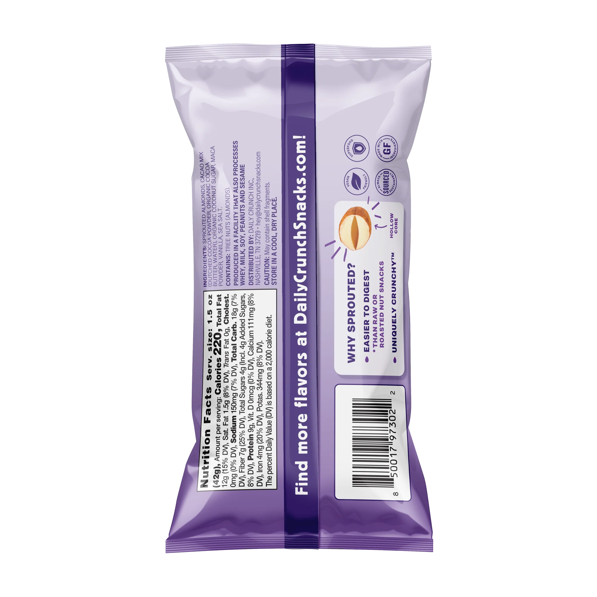Cacao + Sea Salt (Snack) - Image 2