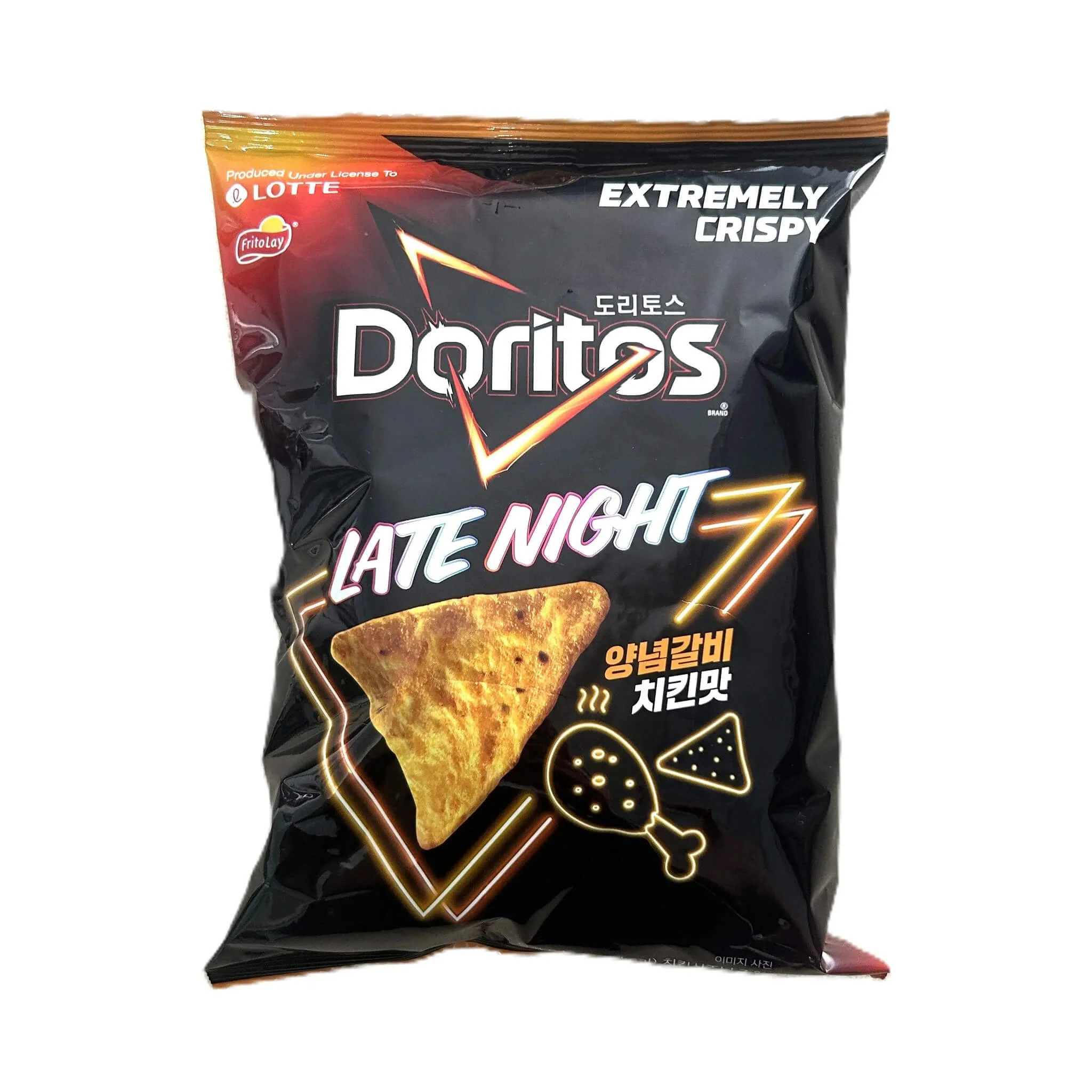 Doritos Late Night Galbi Oven Roasted Chicken – Korean BBQ Flavored Corn Chips 84G Bag (Korea) (SAK40713)