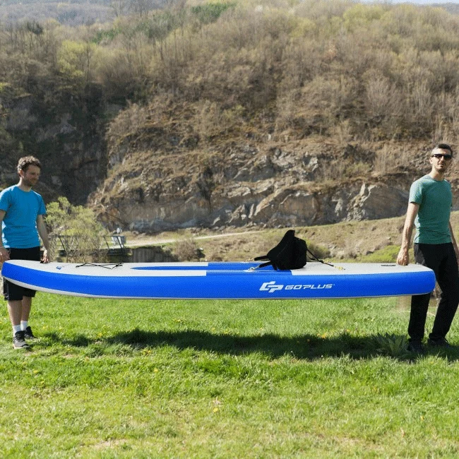GoPlus 11FT Long Inflatable Blow Up Kayak With Paddle & Hand Pump (SAK32801) - Image 8