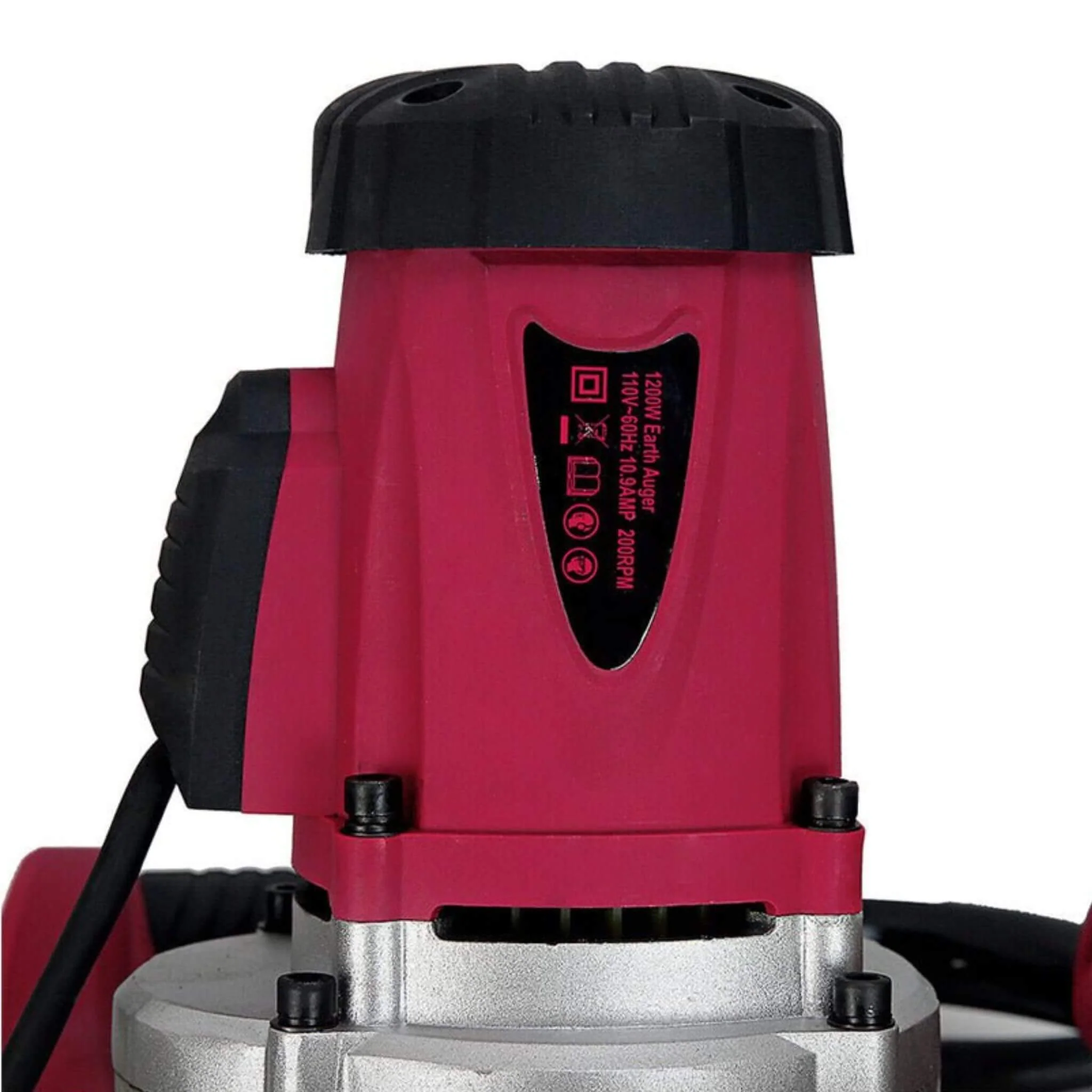 Heavy-Duty 1200W 1.6HP Electric Post Hole Digger Earth Auger With 4 Inch Bit (SAK25847) - Image 4
