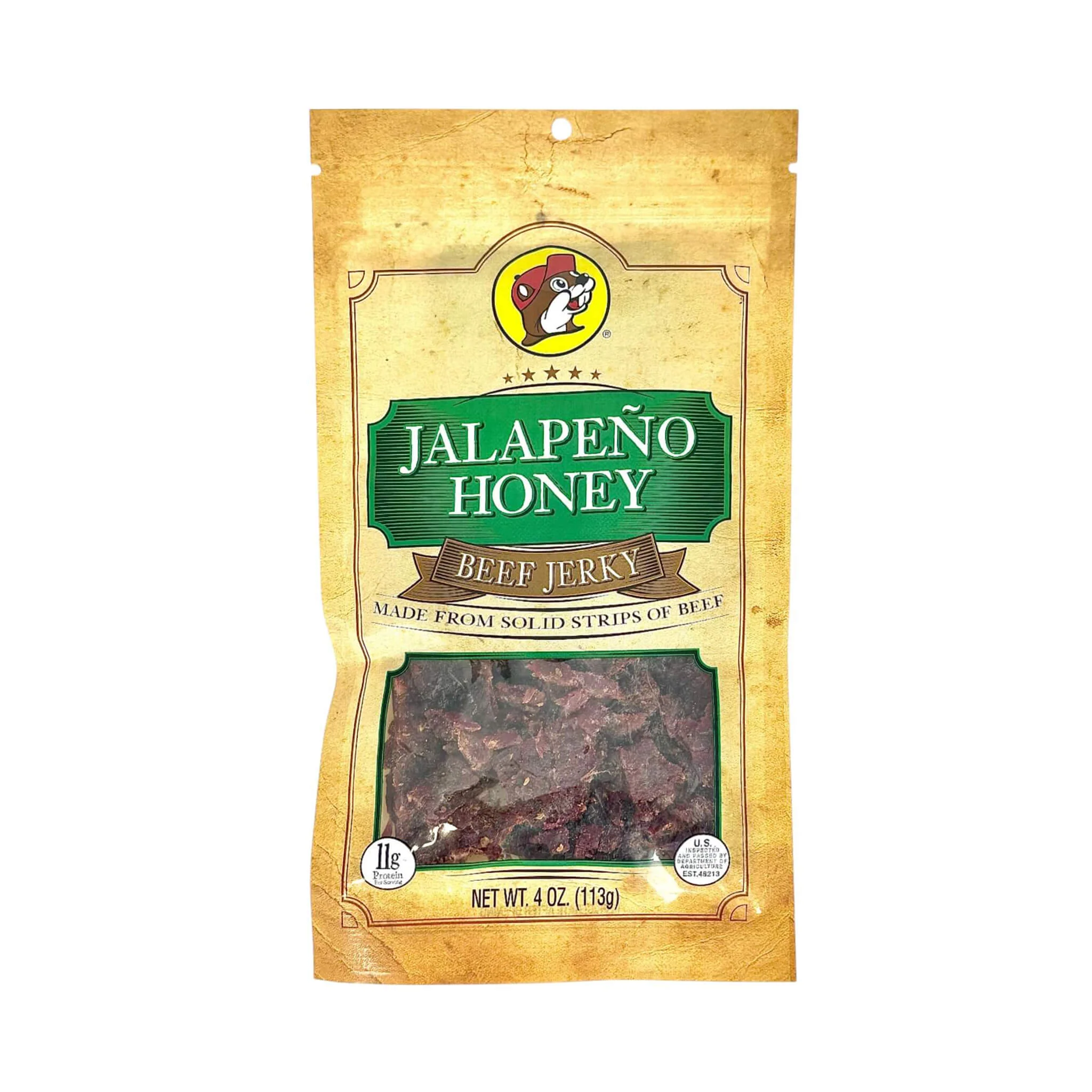 Buc-ee’s Premium Jalapeño Honey Beef Jerky (SAK84029)