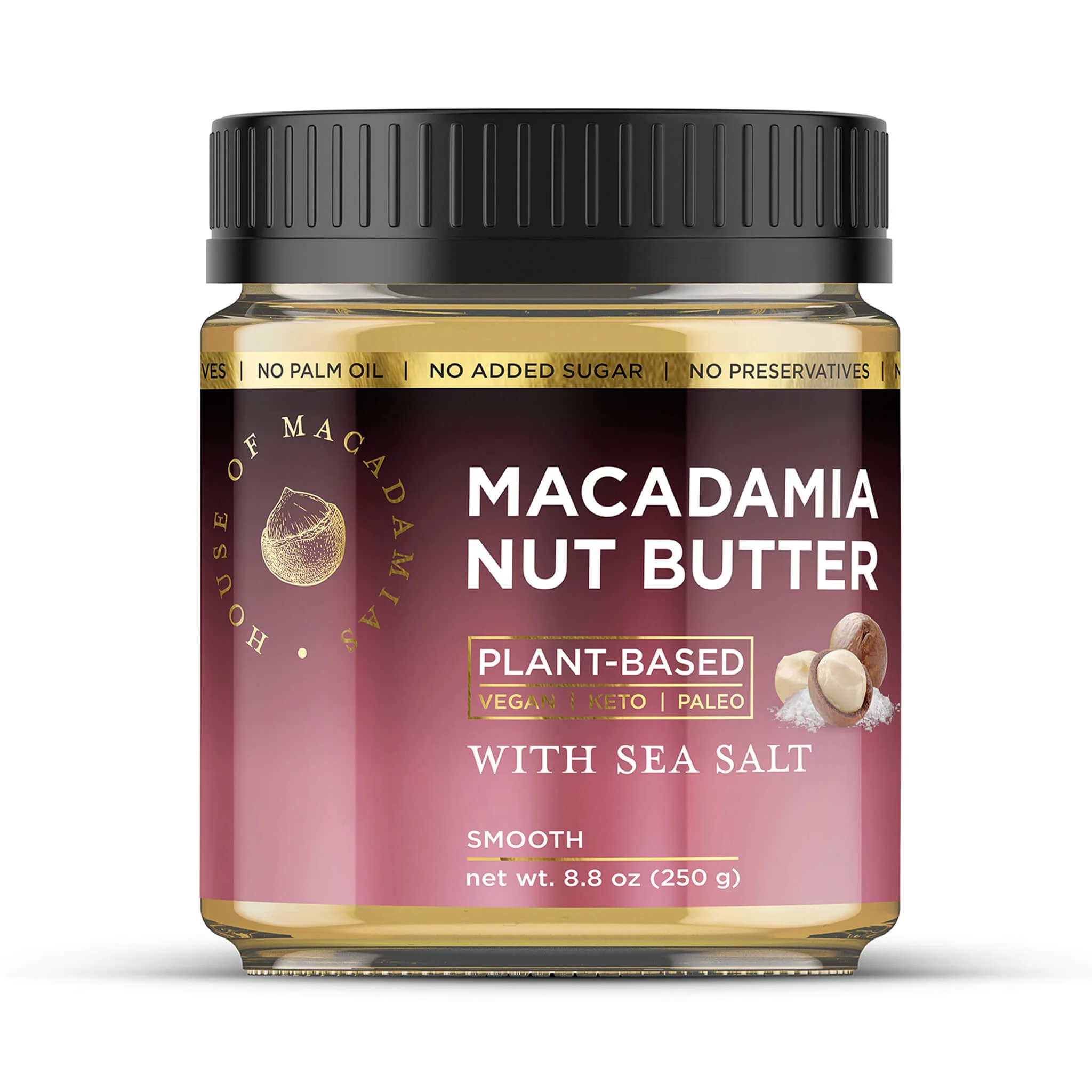 Macadamia Nut Butter Sea Salt Flavor (1 Flavor, 1 Jar)