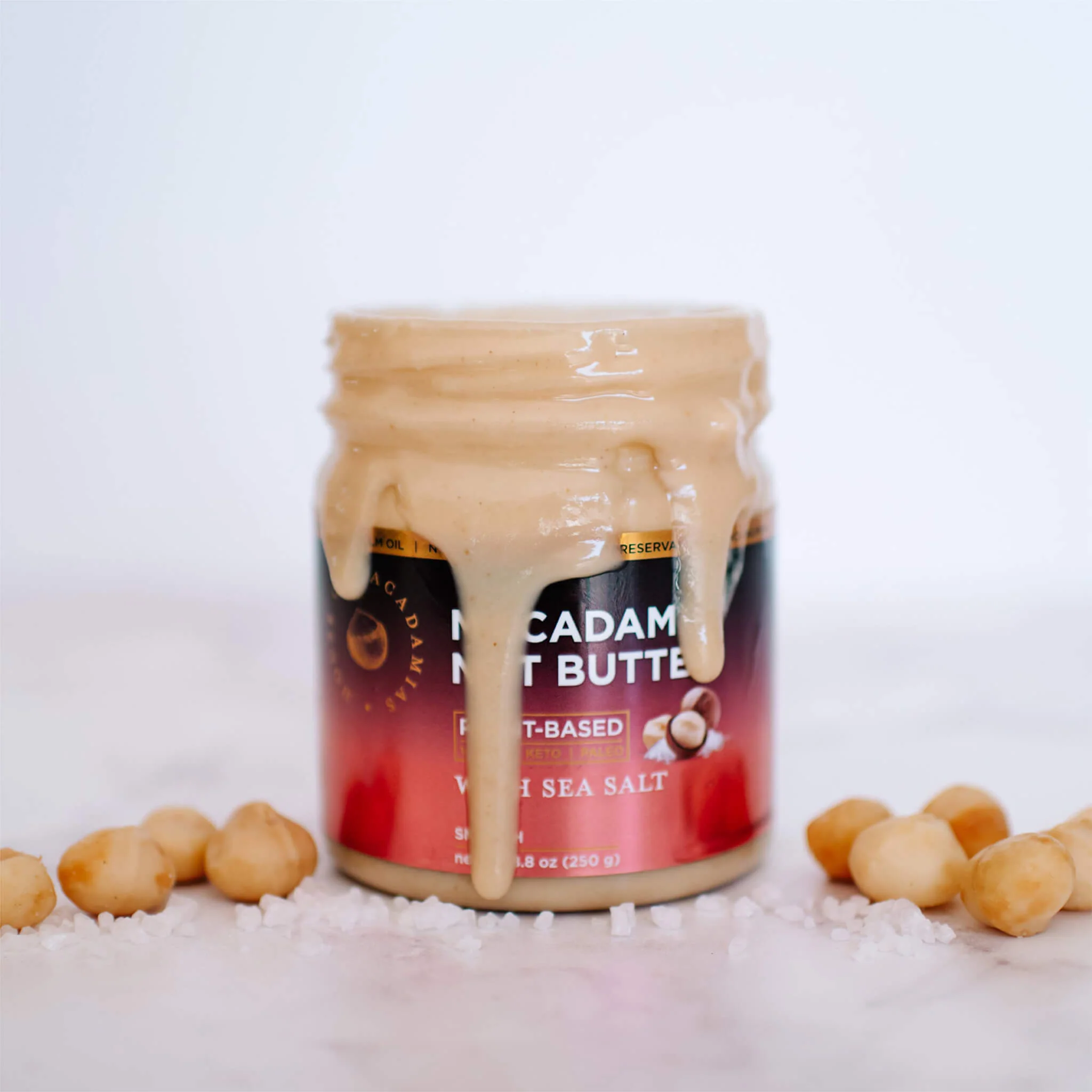 Macadamia Nut Butter Sea Salt Flavor (1 Flavor, 1 Jar) - Image 5