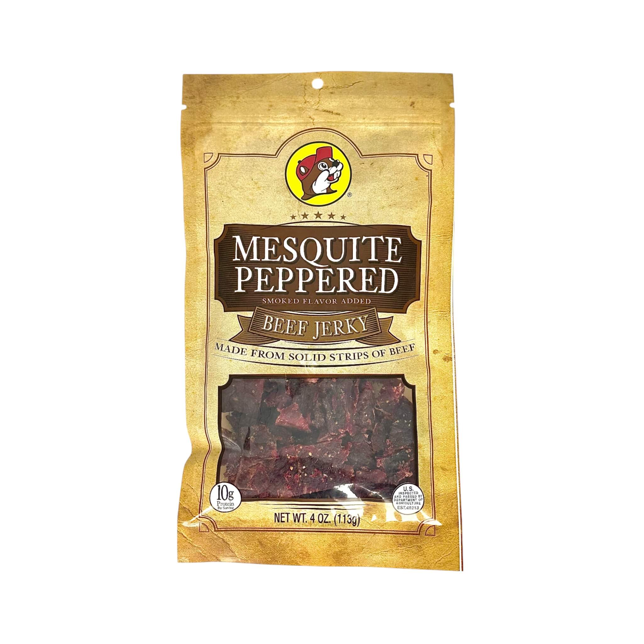 Buc-ee’s Premium Mesquite Peppered Beef Jerky (SAK61285) - Image 5