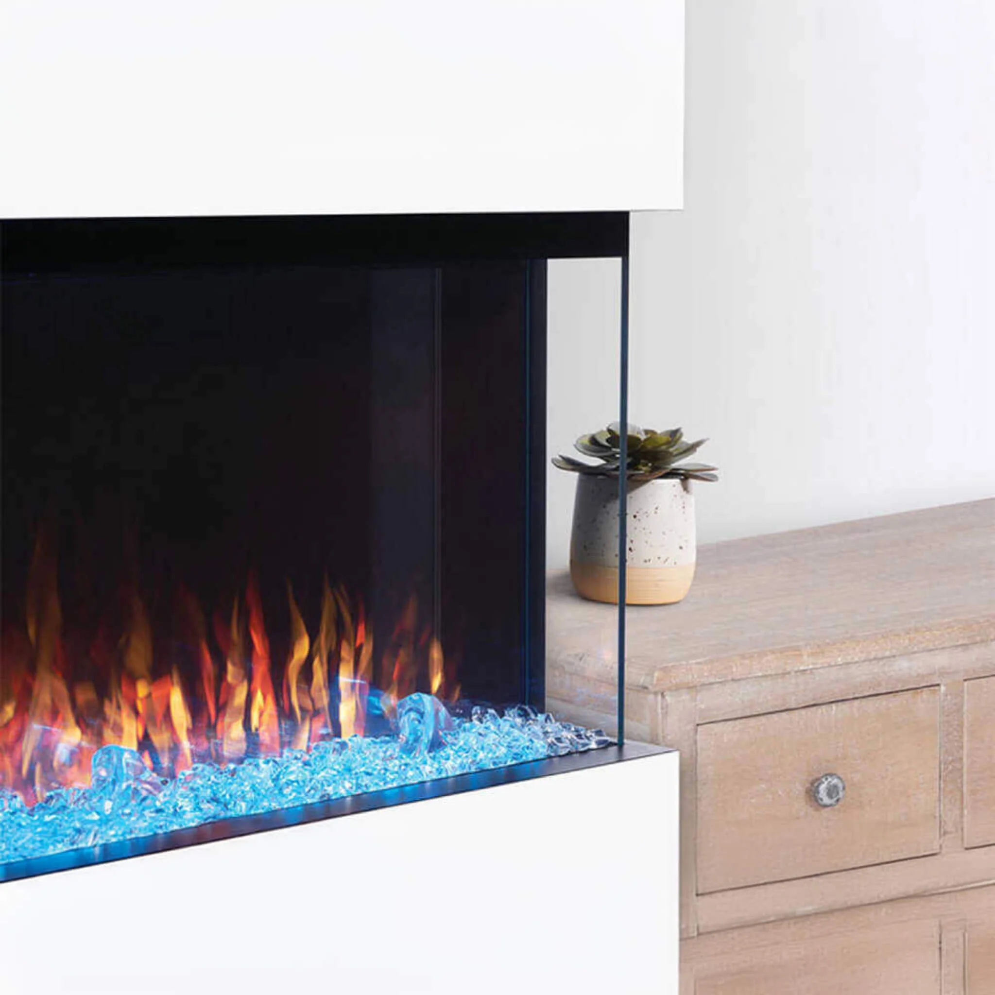 Napoleon Trivista 3 Sided Built-In Electric Linear Fireplace [NEFB50H/60H-3SV] (SAK32567) - Image 6