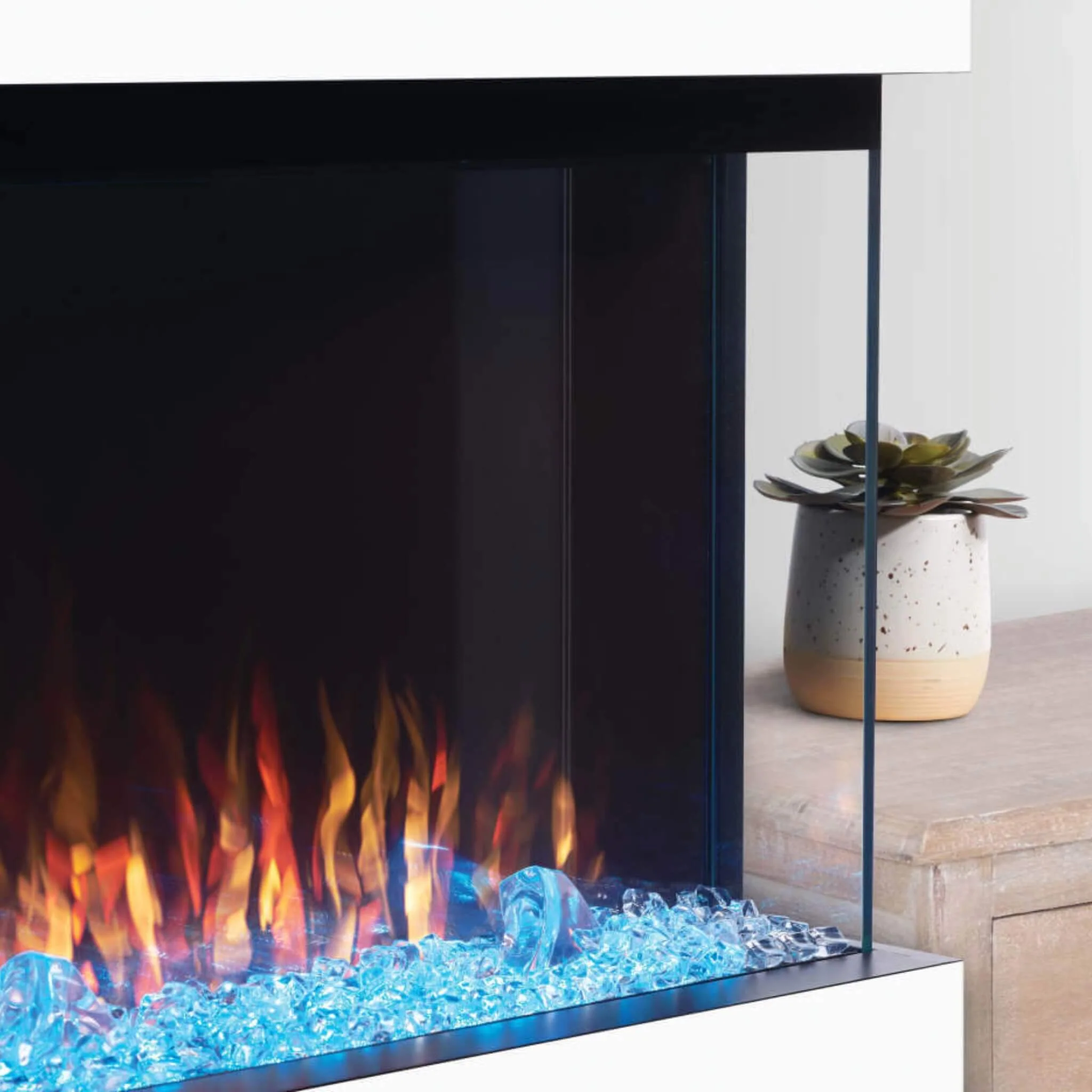 Napoleon Trivista 3 Sided Built-In Electric Linear Fireplace [NEFB50H/60H-3SV] (SAK32567) - Image 9