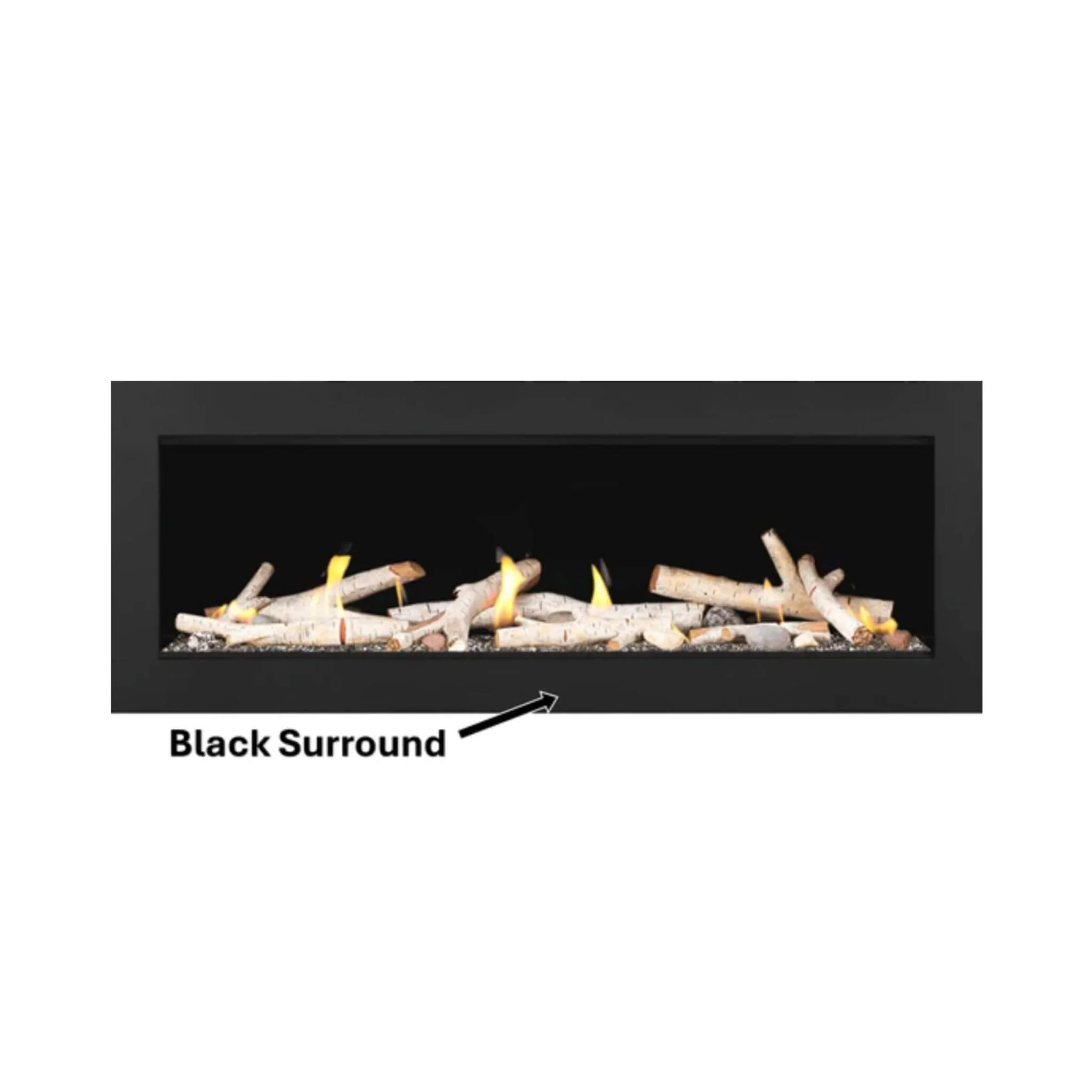 Napoleon Vector 50 Single-Sided 65-Inch Direct Vent Electronic Natural Gas Fireplace With Night Light System [LV50N-2] (SAK29481) - Image 8