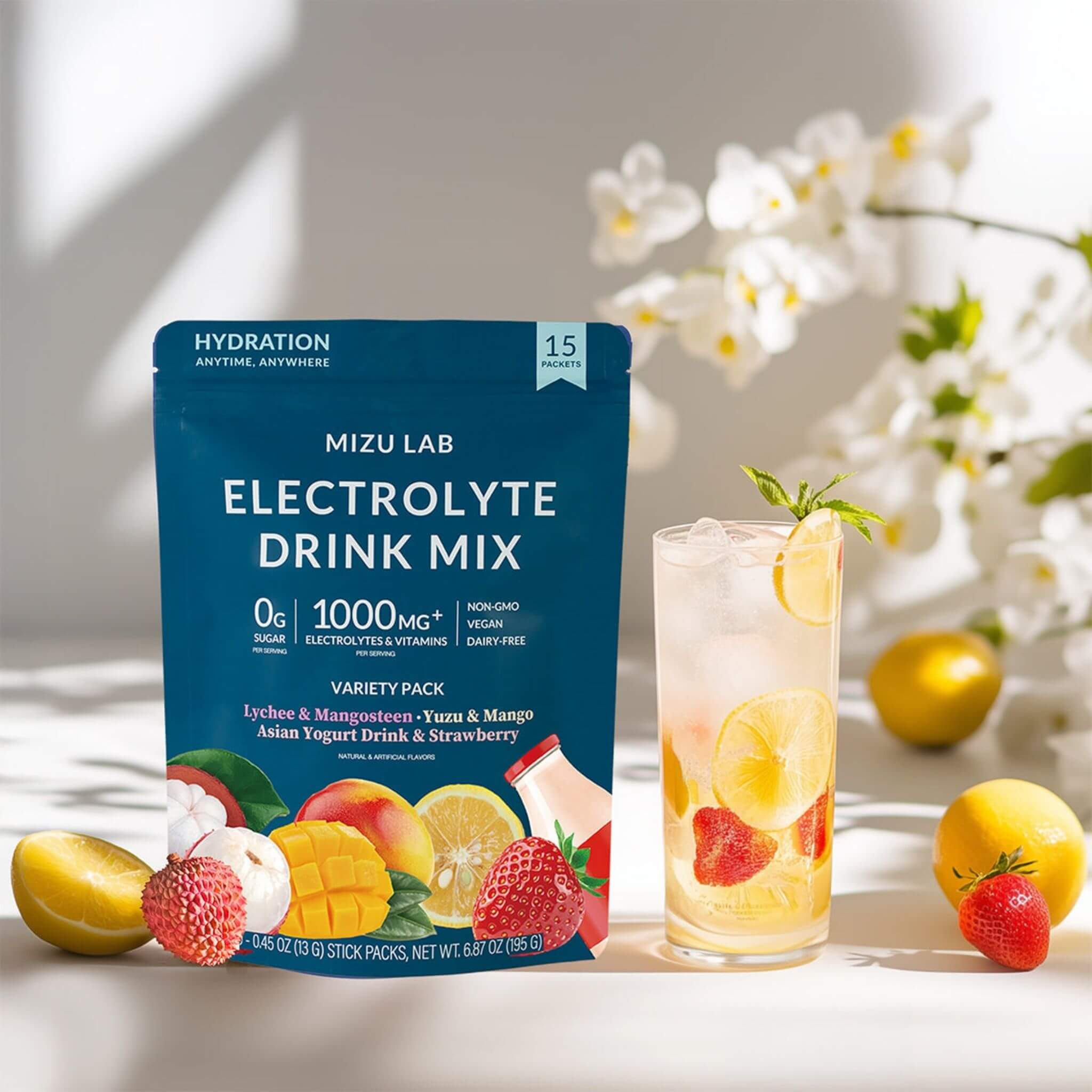 Mizu Lab Zero-Sugar Original Electrolyte Drink Mix (SAK76835) - Image 4