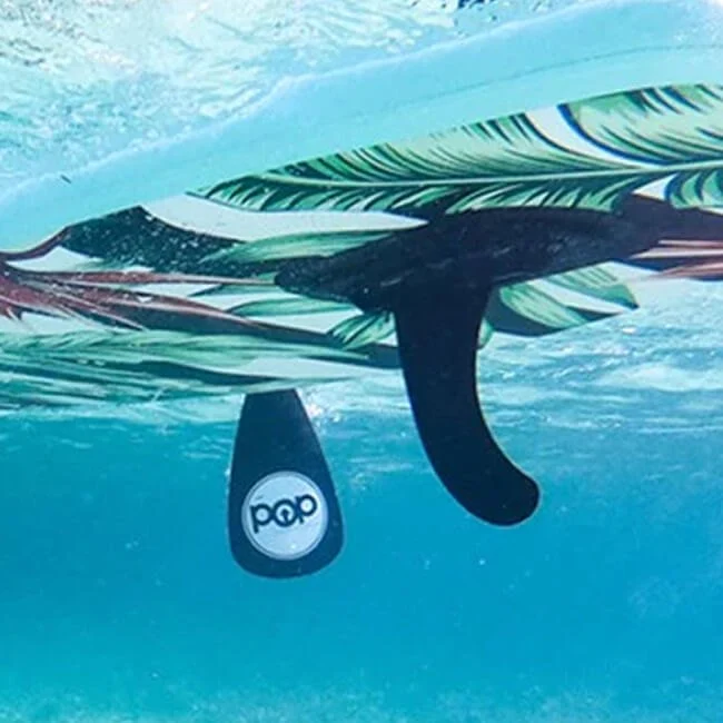 Pop Board Co. Inflatable Board 10'6 Royal Hawaiian Mint/Black (93548622) - Image 7