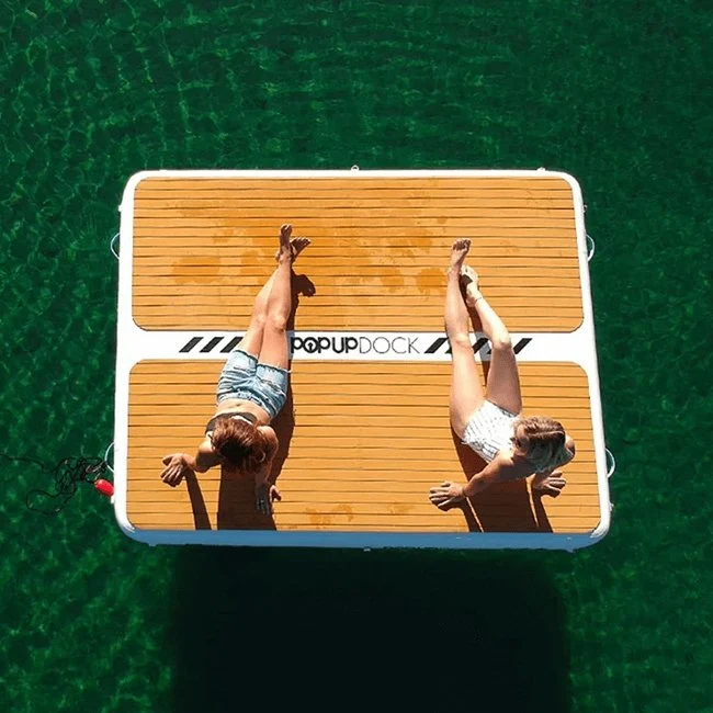 Pop Board Co. Large Inflatable PopUp Dock, 8x7' (98788519) - Image 13