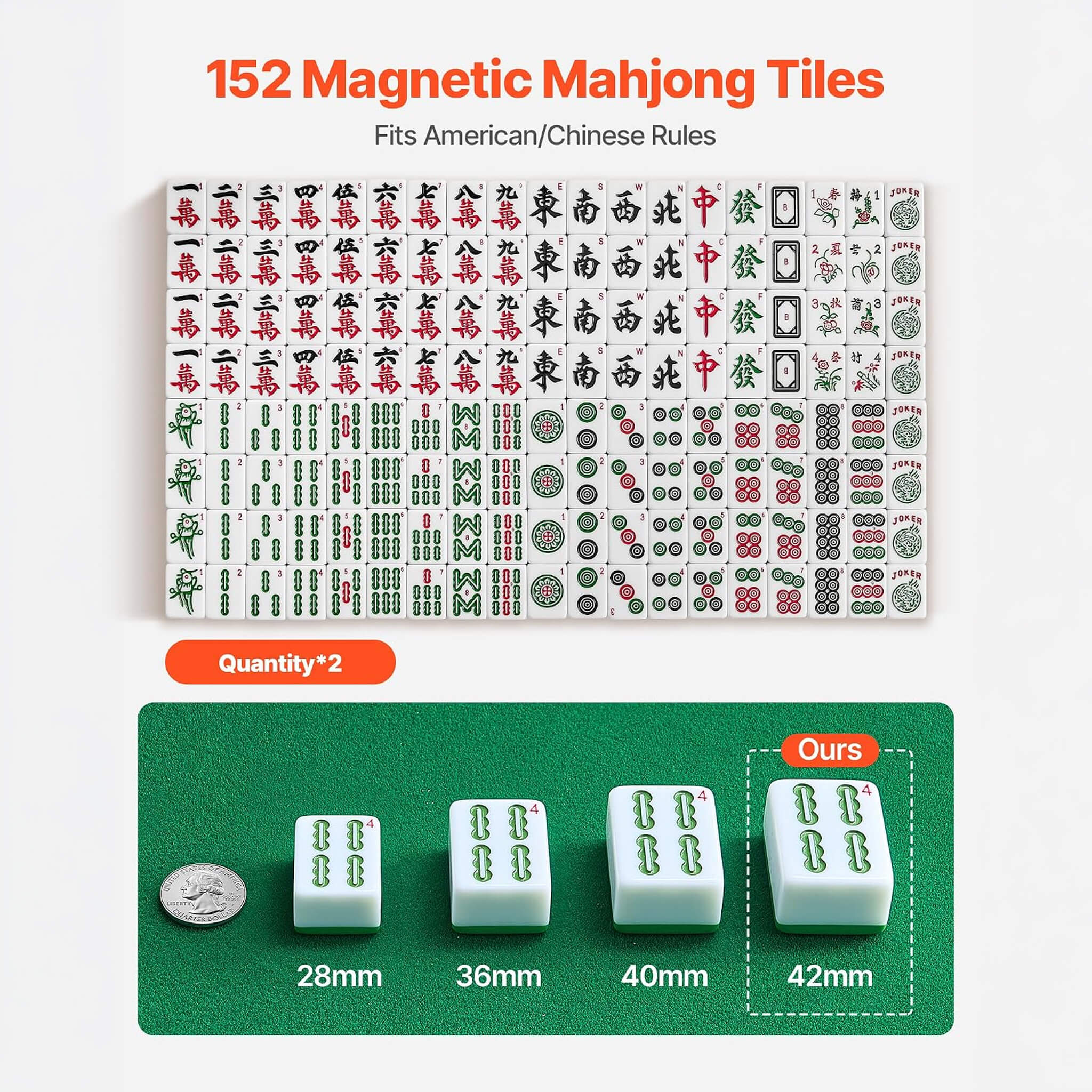 Premium Automatic Foldable Mahjong Table With Wheels And Two Sets Of Tiles (SAK92307) - Image 6