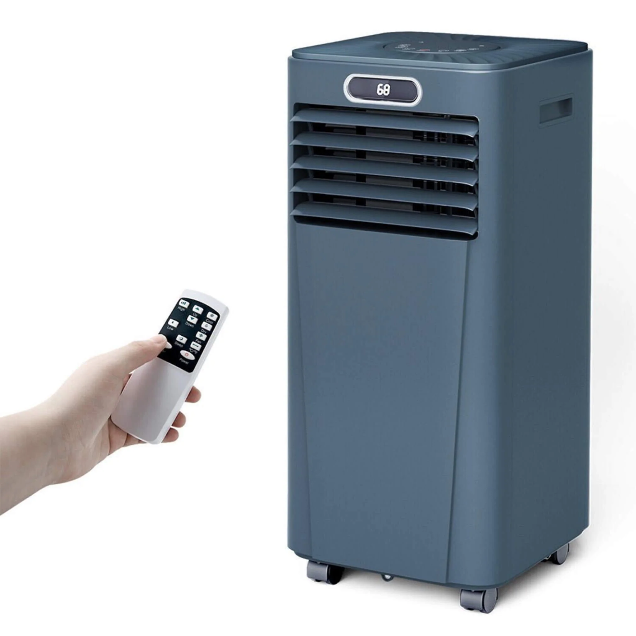 Premium 10K BTU Freestanding AC Unit With Remote Control (SAK41642) - Image 12
