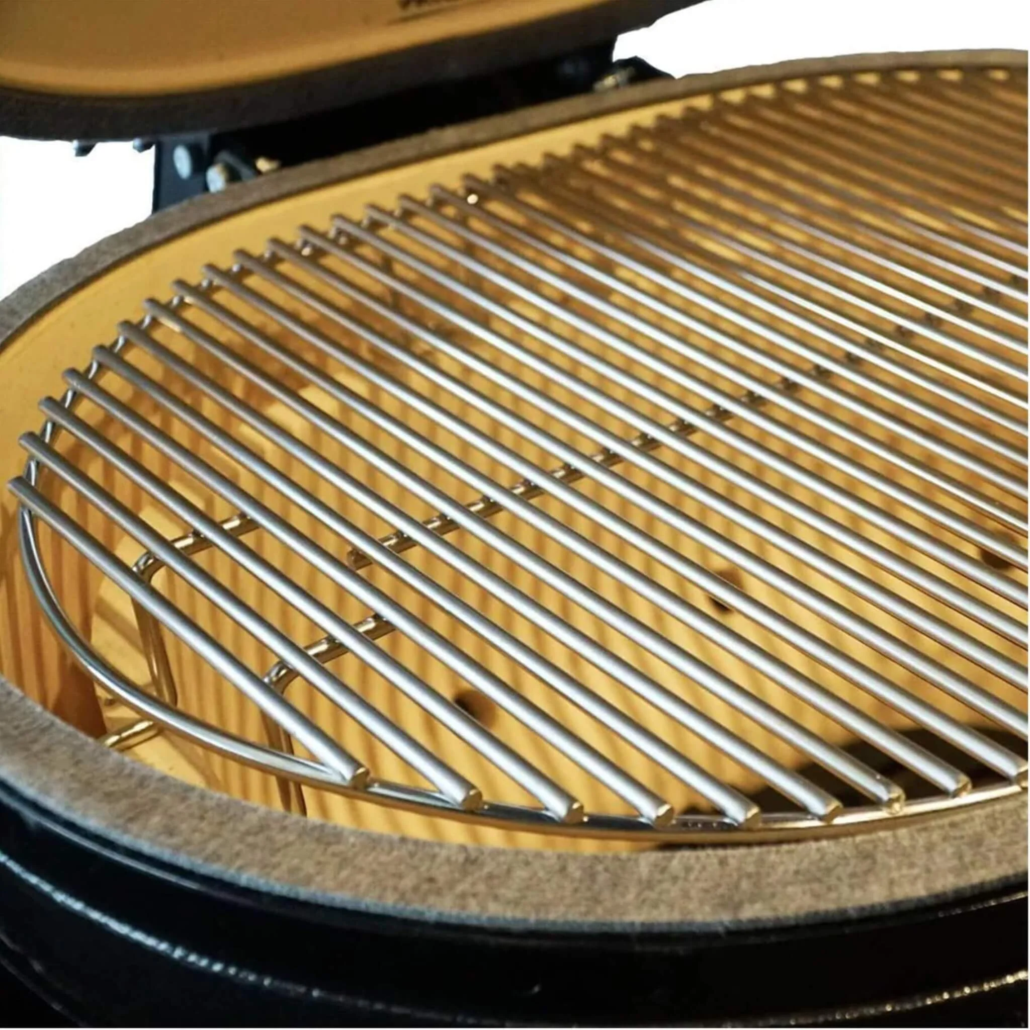 Primo Oval Large 300 Ceramic Kamado BBQ Grill W/ Stainless Steel Grates [PGCLGH] (SAK14871) - Image 8