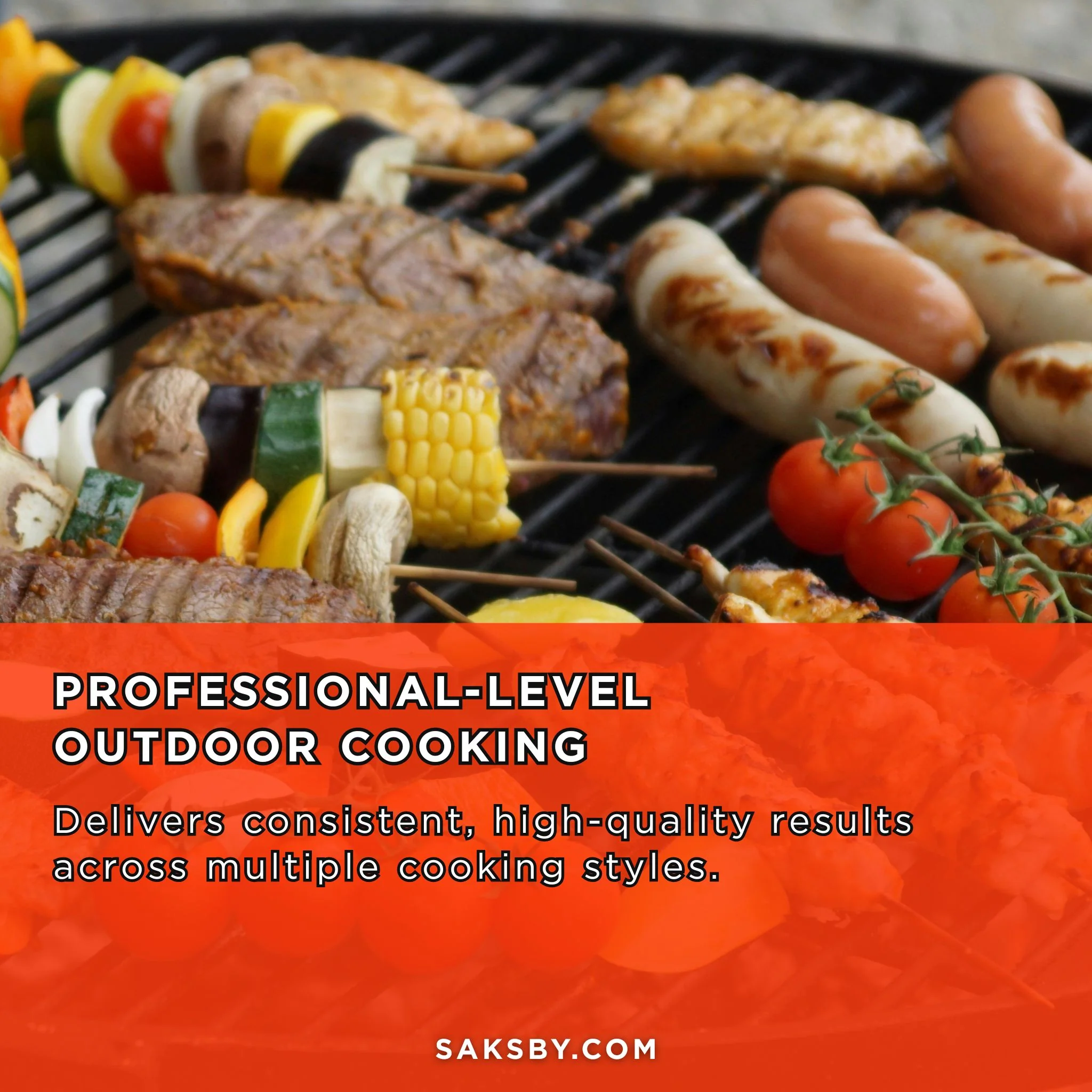 Primo Oval XL 400 All-In-One Kamado Charcoal Grill [PGCXLC] (SAK19358) - Image 6