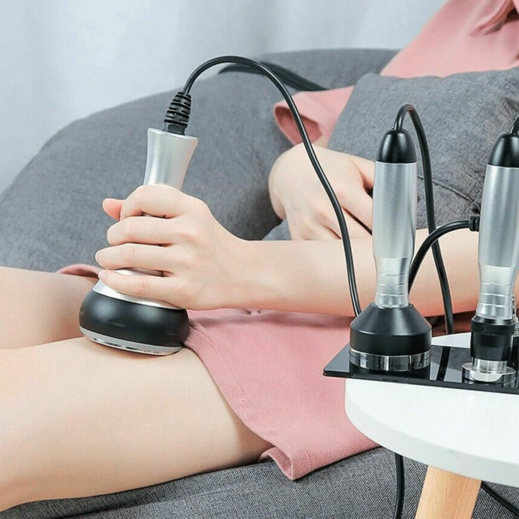 Professional Ultrasonic Cavitation RF Laser Lipo Machine - Fat Reduction & Weight Loss (SAK95112) - Image 6