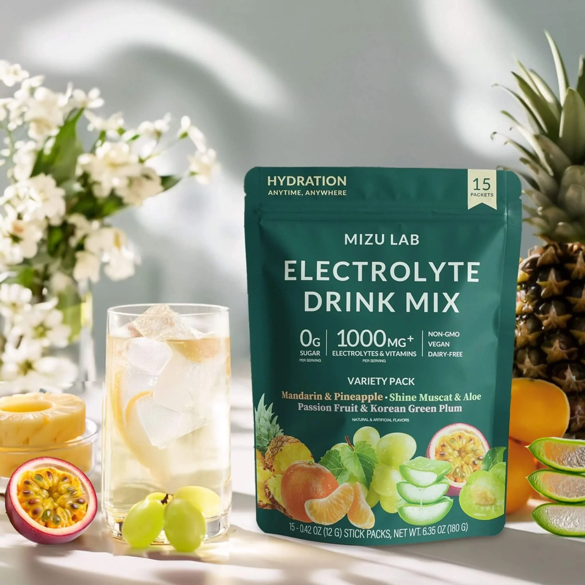 Mizu Lab Zero-Sugar Signature Electrolyte Drink Mix (SAK72094) - Image 4