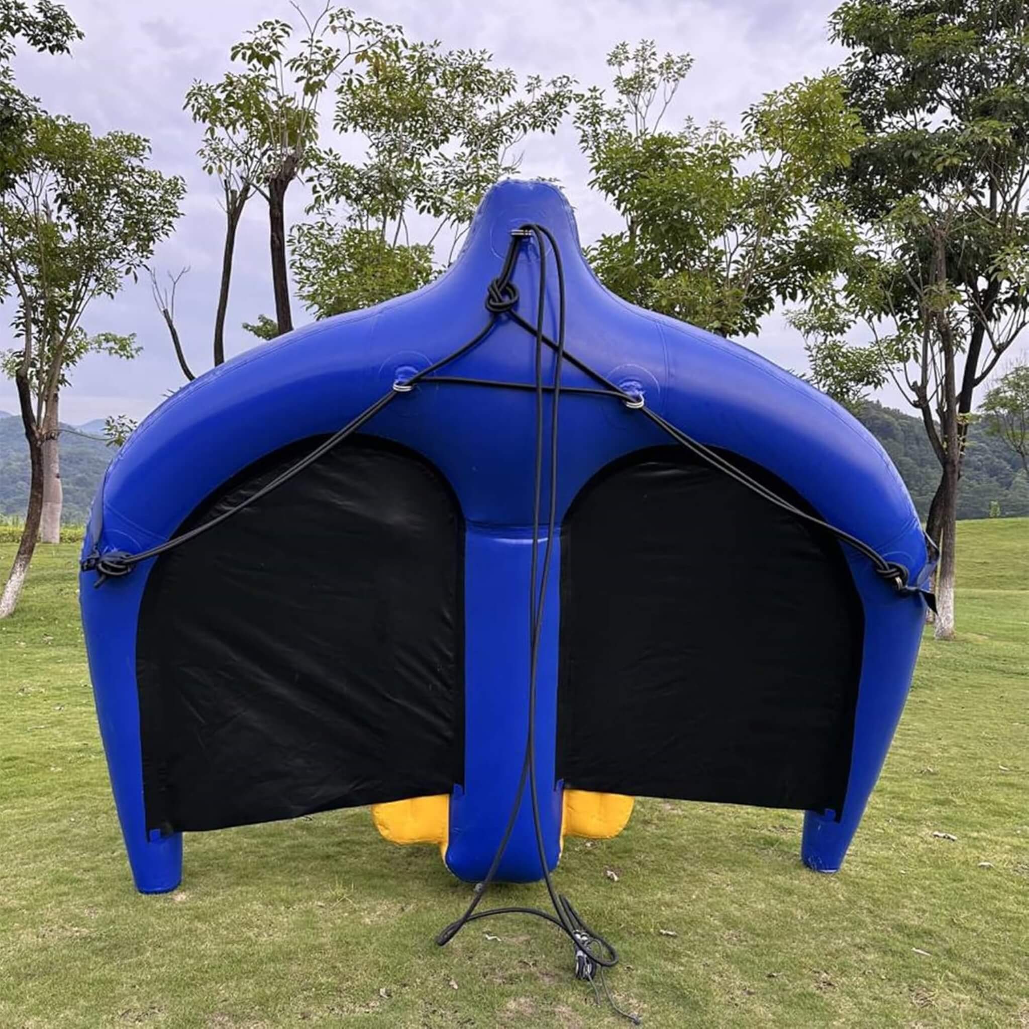 Giant Towable Inflatable Flying Manta Ray Water Tube With Pump (SAK73280) - Image 3
