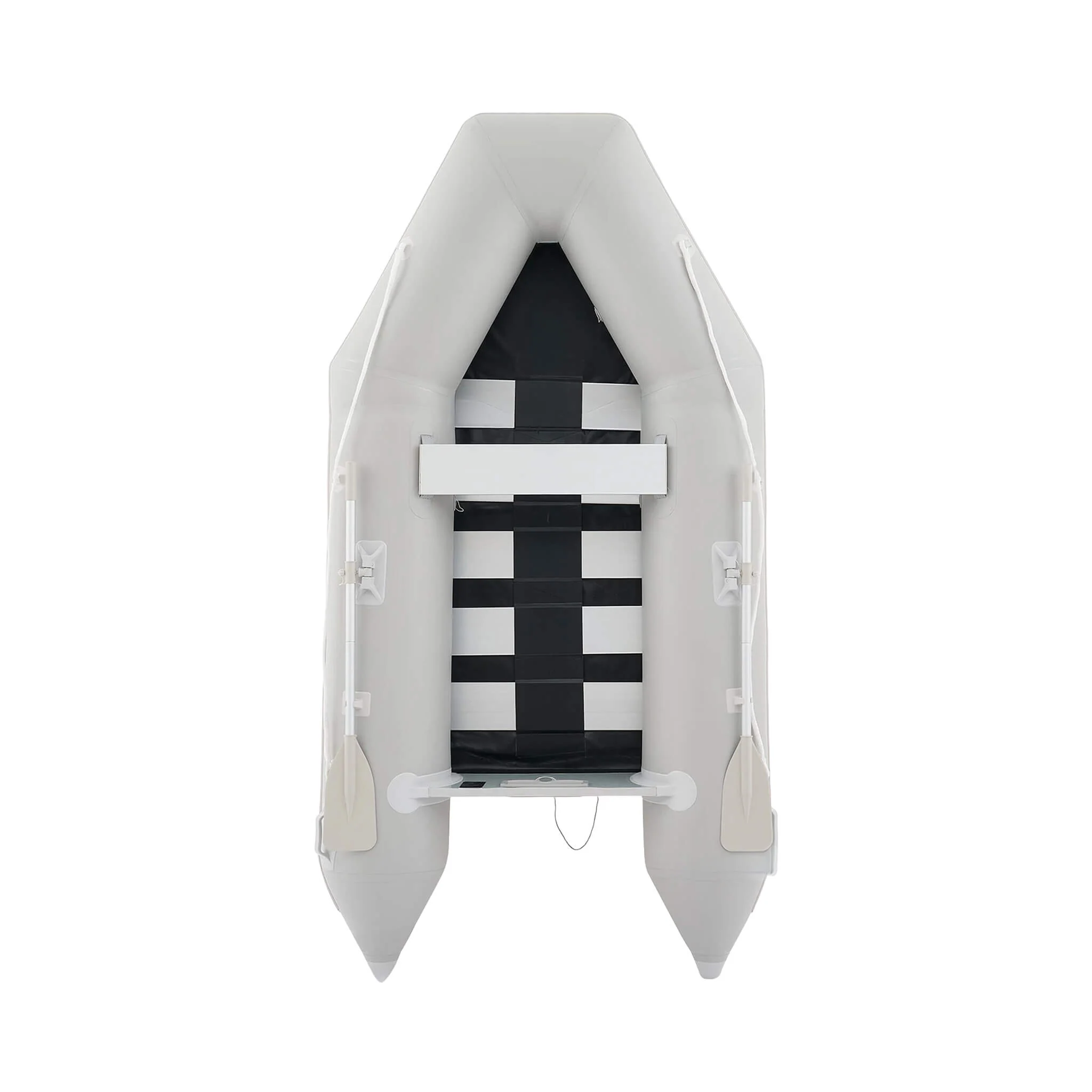 Virtue US 10FT 4-Person Heavy-Duty Inflatable Dinghy Transom Sport Tender Boat (SAK98153)