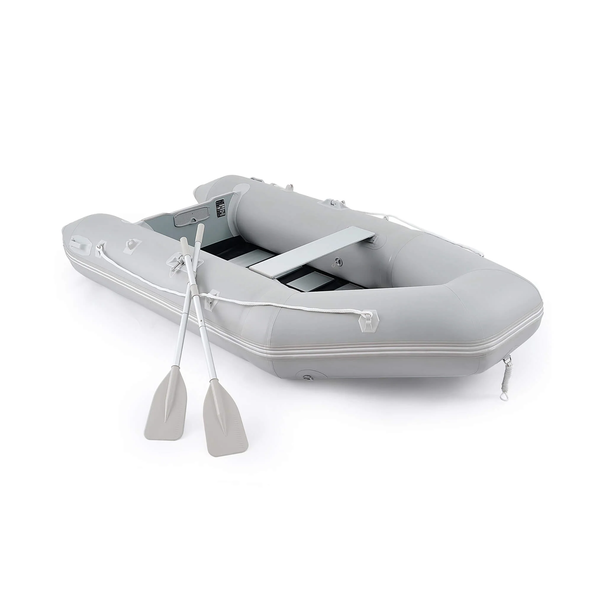 Virtue US 10FT 4-Person Heavy-Duty Inflatable Dinghy Transom Sport Tender Boat (SAK98153) - Image 10