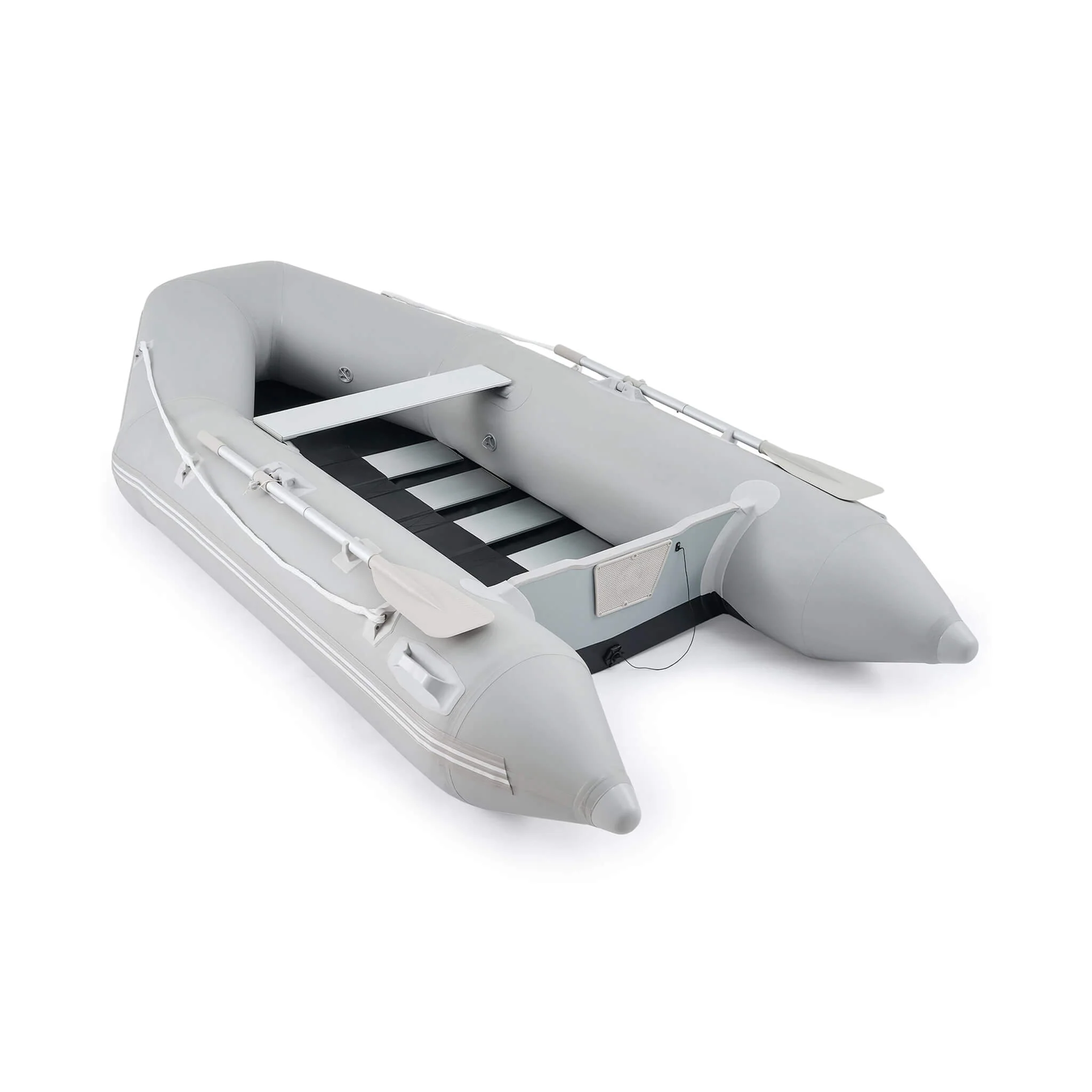 Virtue US 10FT 4-Person Heavy-Duty Inflatable Dinghy Transom Sport Tender Boat (SAK98153) - Image 8
